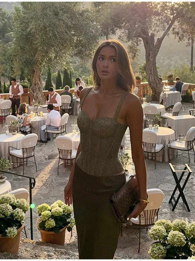 Amore Corset Two Piece Set