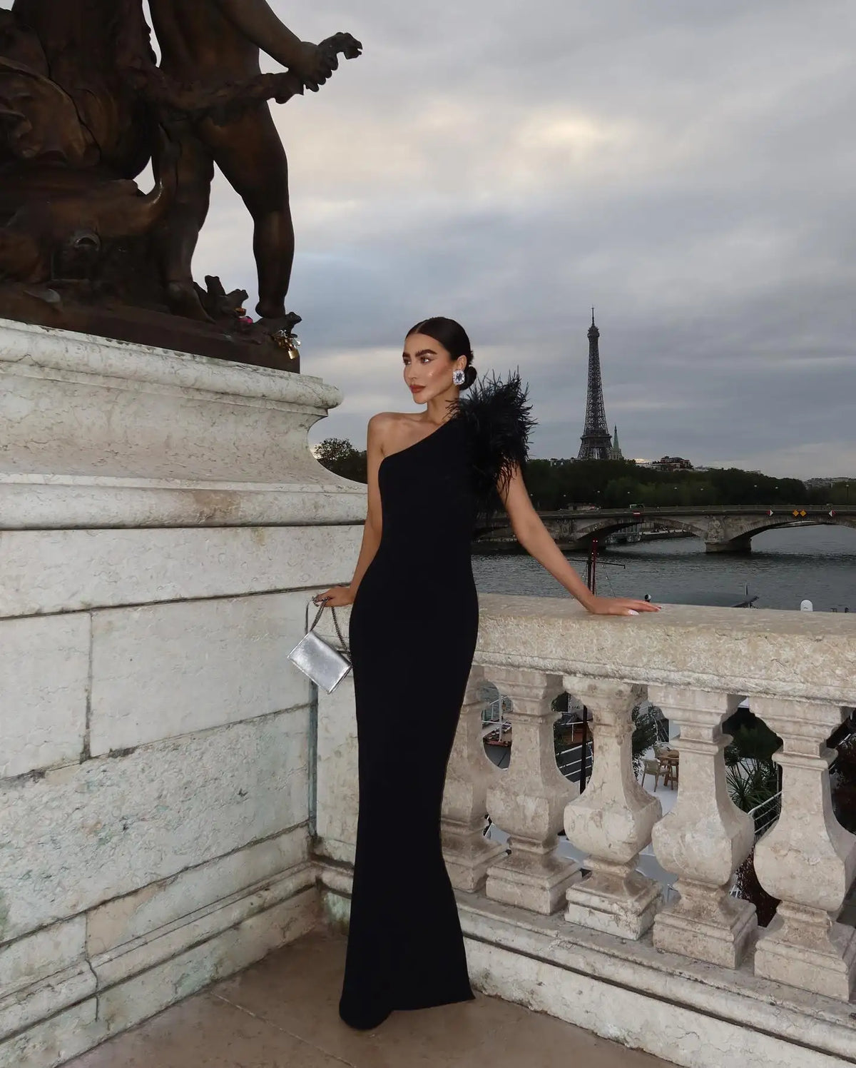 Maxi Feather Dresses