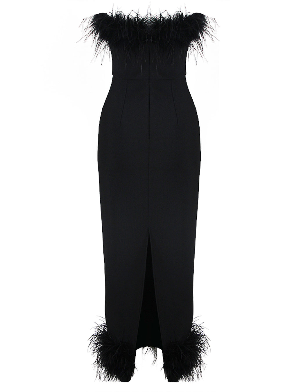 Black Feather Dress Australia | Era Collection