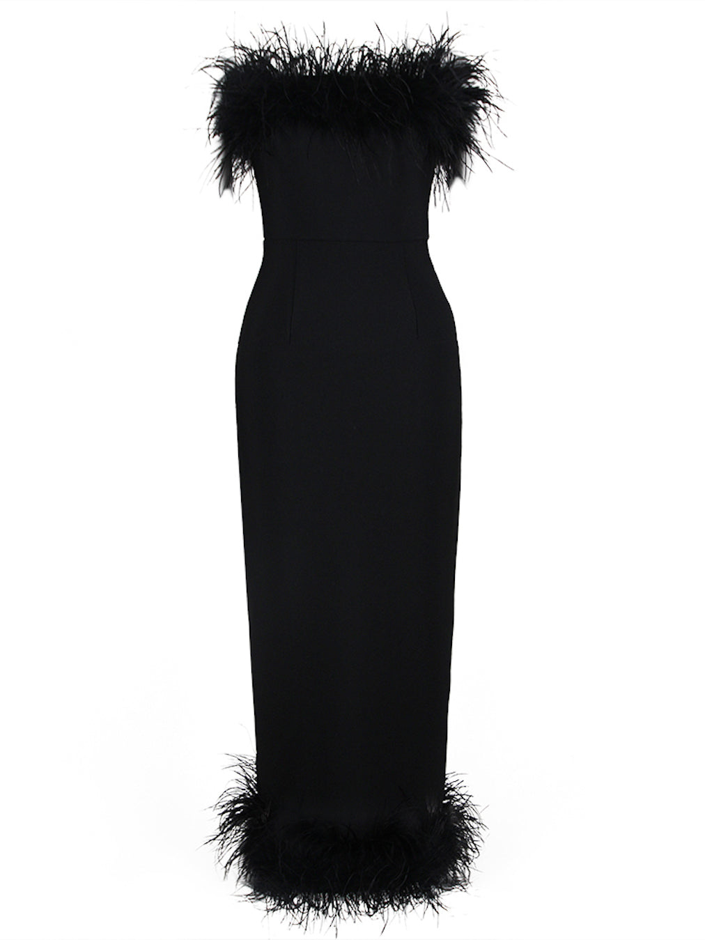 Black Feather Dress | Era Collection
